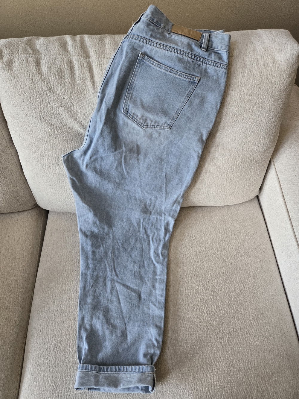 Nasty GAL Distressed Jeans - Pale Blue